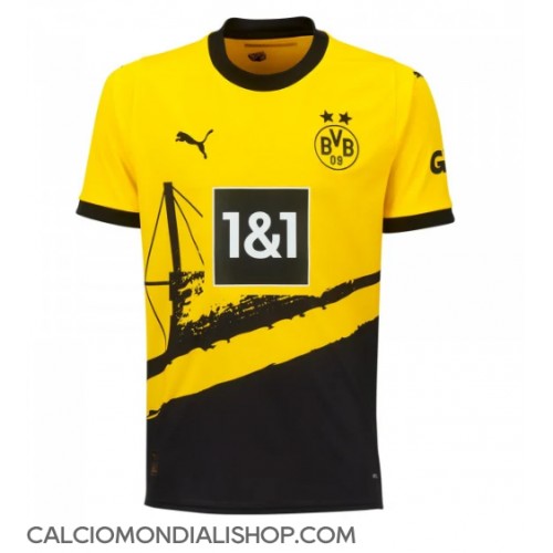 Maglie da calcio Borussia Dortmund Prima Maglia 2023-24 Manica Corta